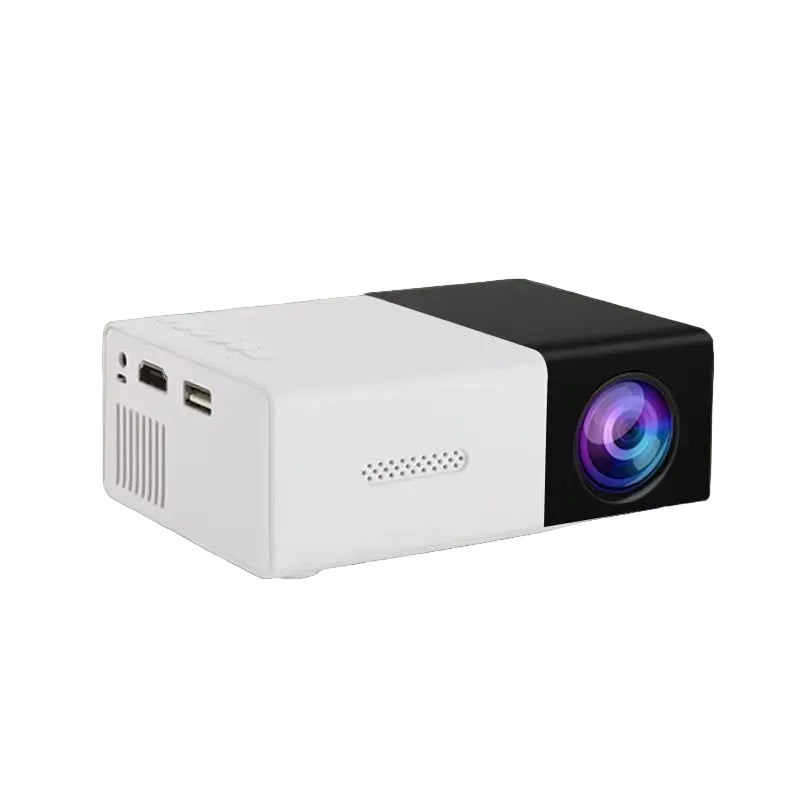 YG300 Built-In Speaker, Supports High-Definition 1080P, Handheld Mini Entertainment Portable Home LED Projector
